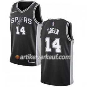 NBA San Antonio Spurs Trikot Danny Green 14 Nike 2017-18 Schwarz Swingman - Herren